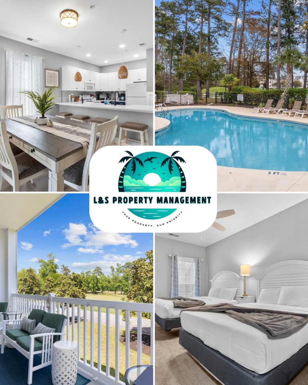 Newly Renovated 3Br At World Tour Apartment Myrtle Beach Bagian luar foto